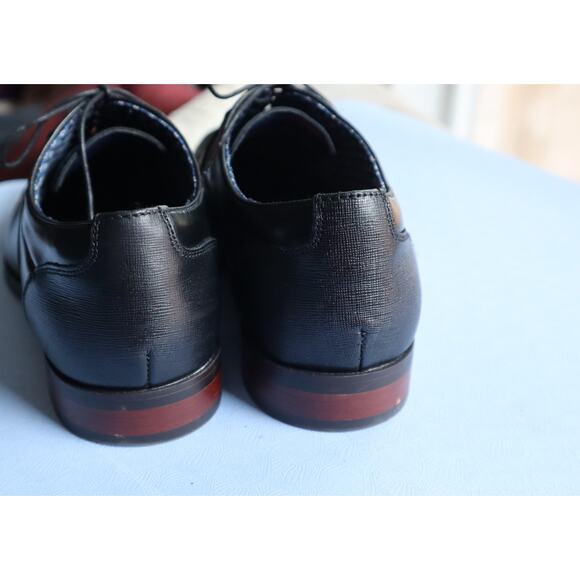 NEW Stacy Adams Kallum Cap Toe Dress Shoes Black Mens 8.5 M Work Cocktail Party main image 5